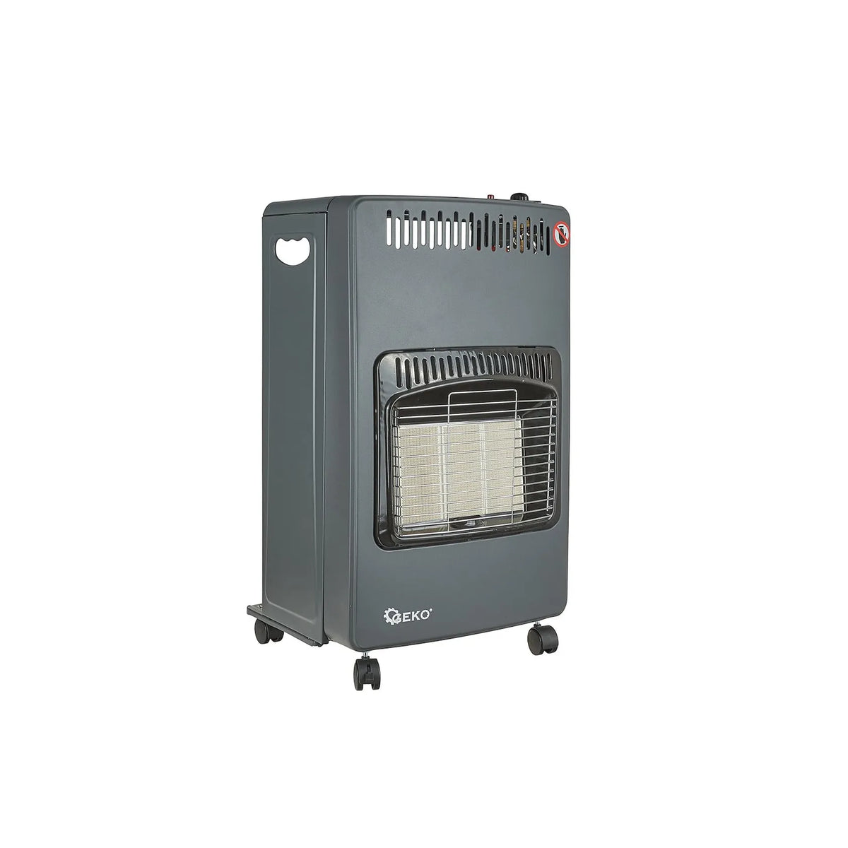 GEKO Indoor gasheater 4,2 kW met reductieklep en gasslang type 2