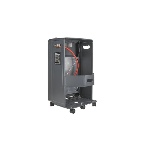 GEKO Indoor gasheater 4,2 kW met reductieklep en gasslang type 2