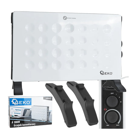 GEKO Convectorkachel Modern-Elegant 2000 W wit