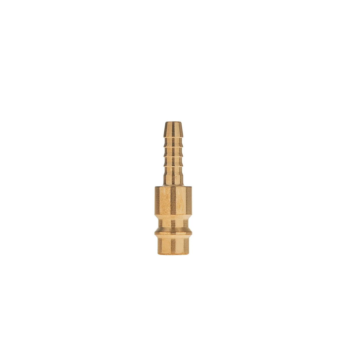 Tvardy Messing mannelijke stekker 6 mm aansluiting