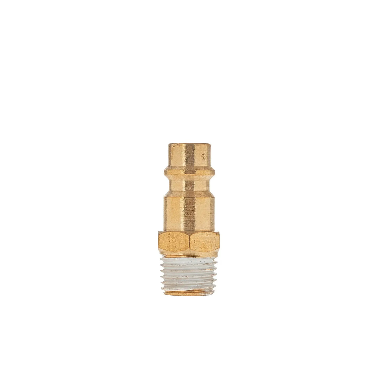 Tvardy Messing mannelijke plug met buitendraad 1/4"