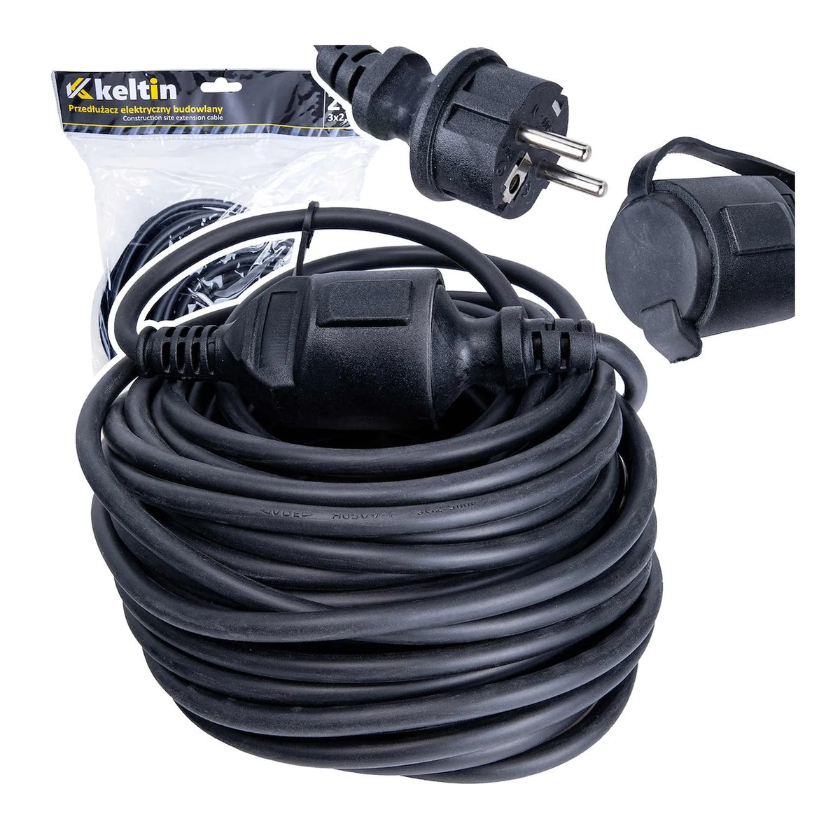 Keltin Verlengsnoer 3x2,5 mm2 20m met IP44 en randaarde