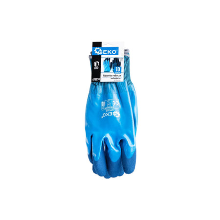 GEKO Waterdichte werkhandschoenen maat 10 polyester-latex