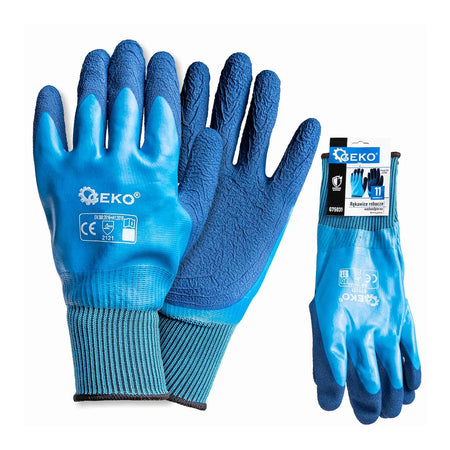 GEKO Waterdichte werkhandschoenen maat 11 polyester-latex