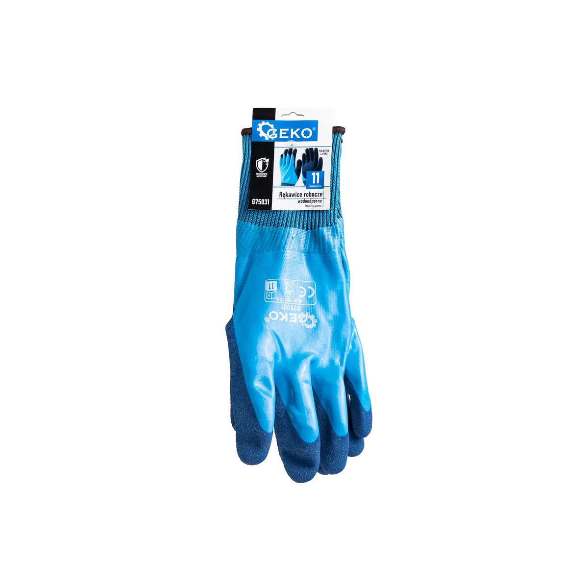 GEKO Waterdichte werkhandschoenen maat 11 polyester-latex