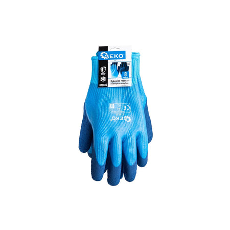 GEKO Waterdichte thermische werkhandschoenen maat 8 jersey-latex