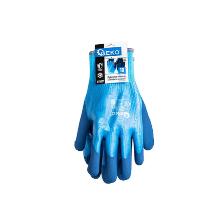 GEKO Waterdichte thermische werkhandschoenen maat 10 jersey-latex