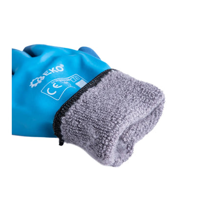 GEKO Waterdichte thermische winterhandschoenen maat 8 katoen met latex
