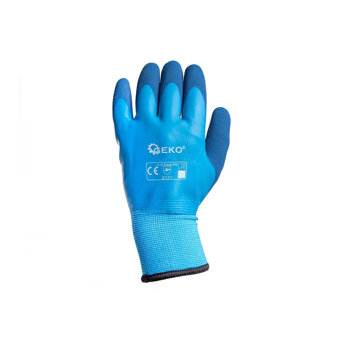 GEKO Waterdichte thermische winterhandschoenen maat 9 katoen met latex