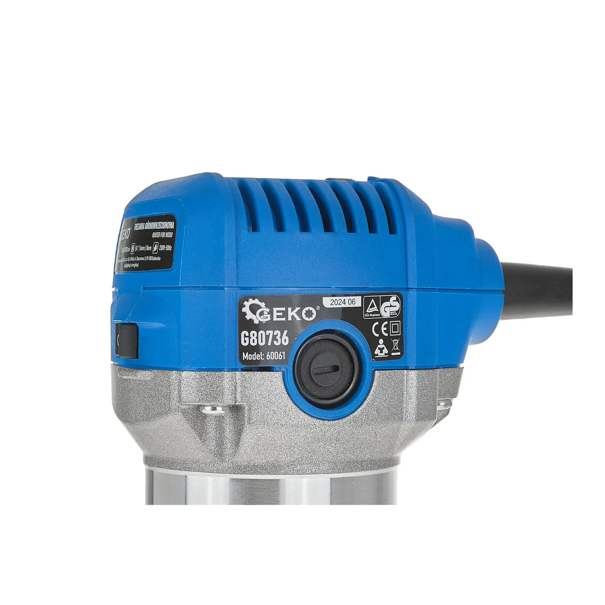 GEKO Houtfrezen met 710 W en variabele toerenregeling