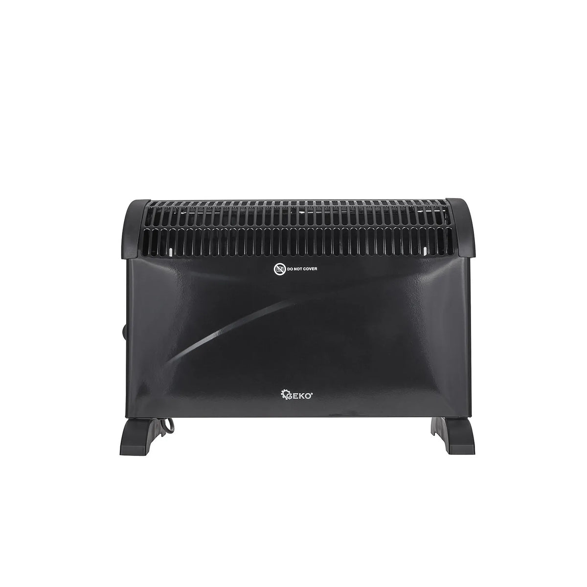 GEKO Convectieverwarmer met handmatige thermostaat 2000 W zwart