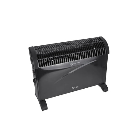 GEKO Convectieverwarmer met handmatige thermostaat 2000 W zwart