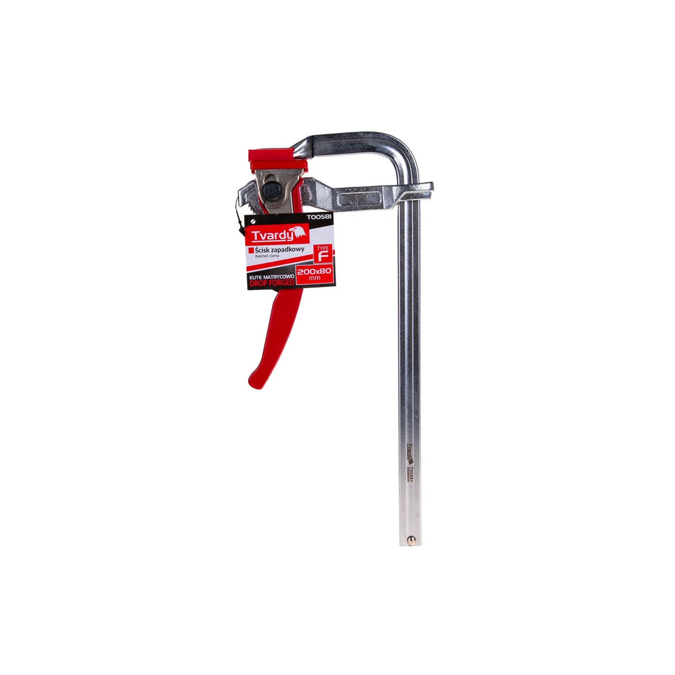 Tvardy Gesmede ratel F-klem 200x80 mm