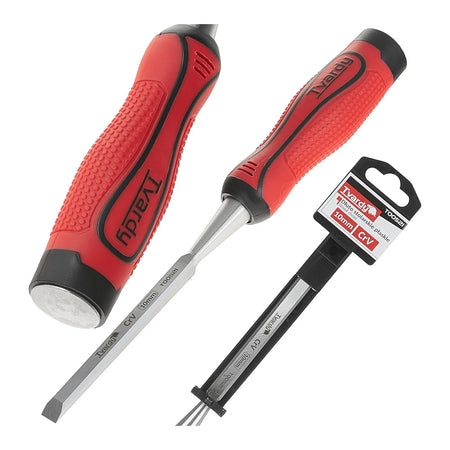 Tvardy Platte beitel CrV 10 mm voor houtbewerking