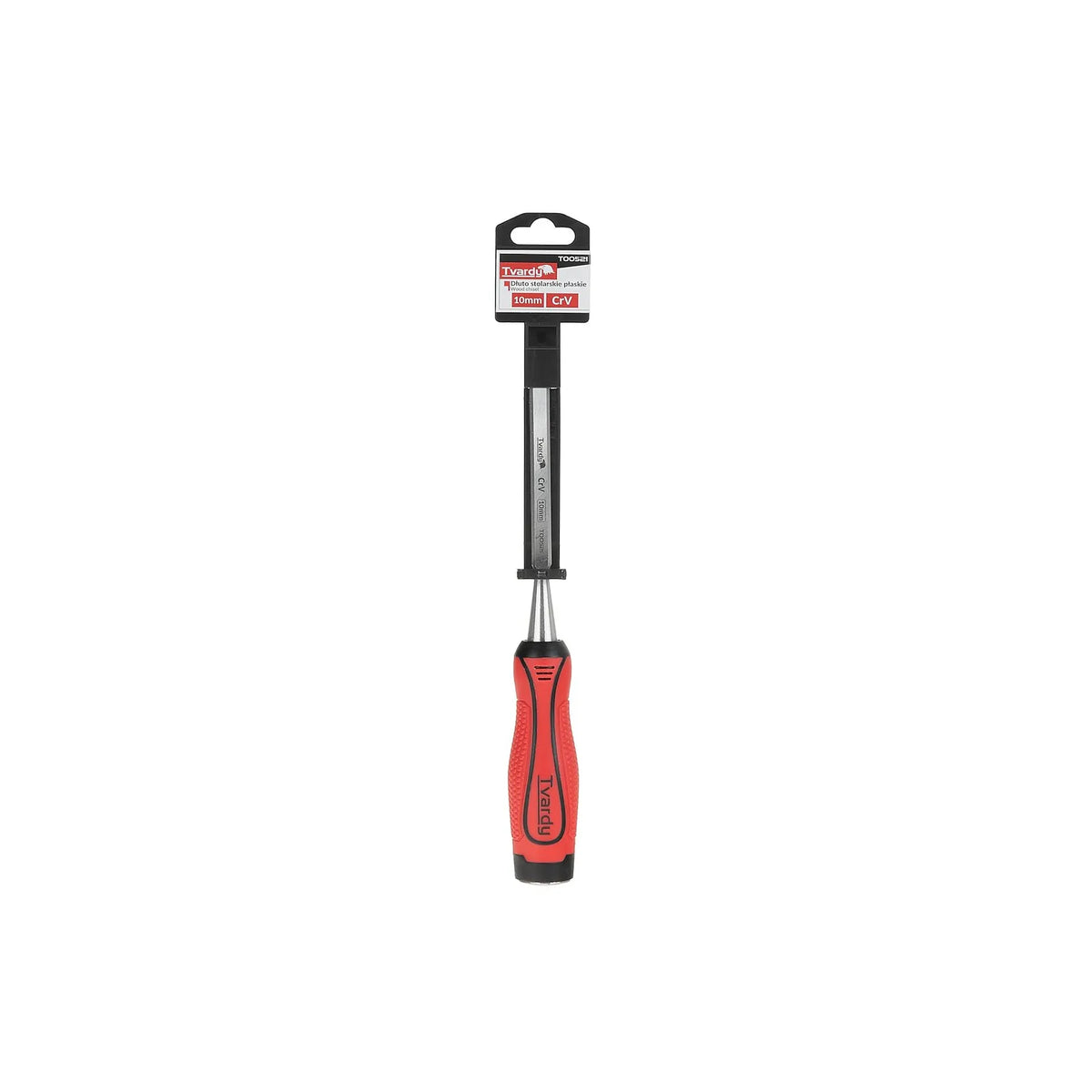 Tvardy Platte beitel CrV 10 mm voor houtbewerking