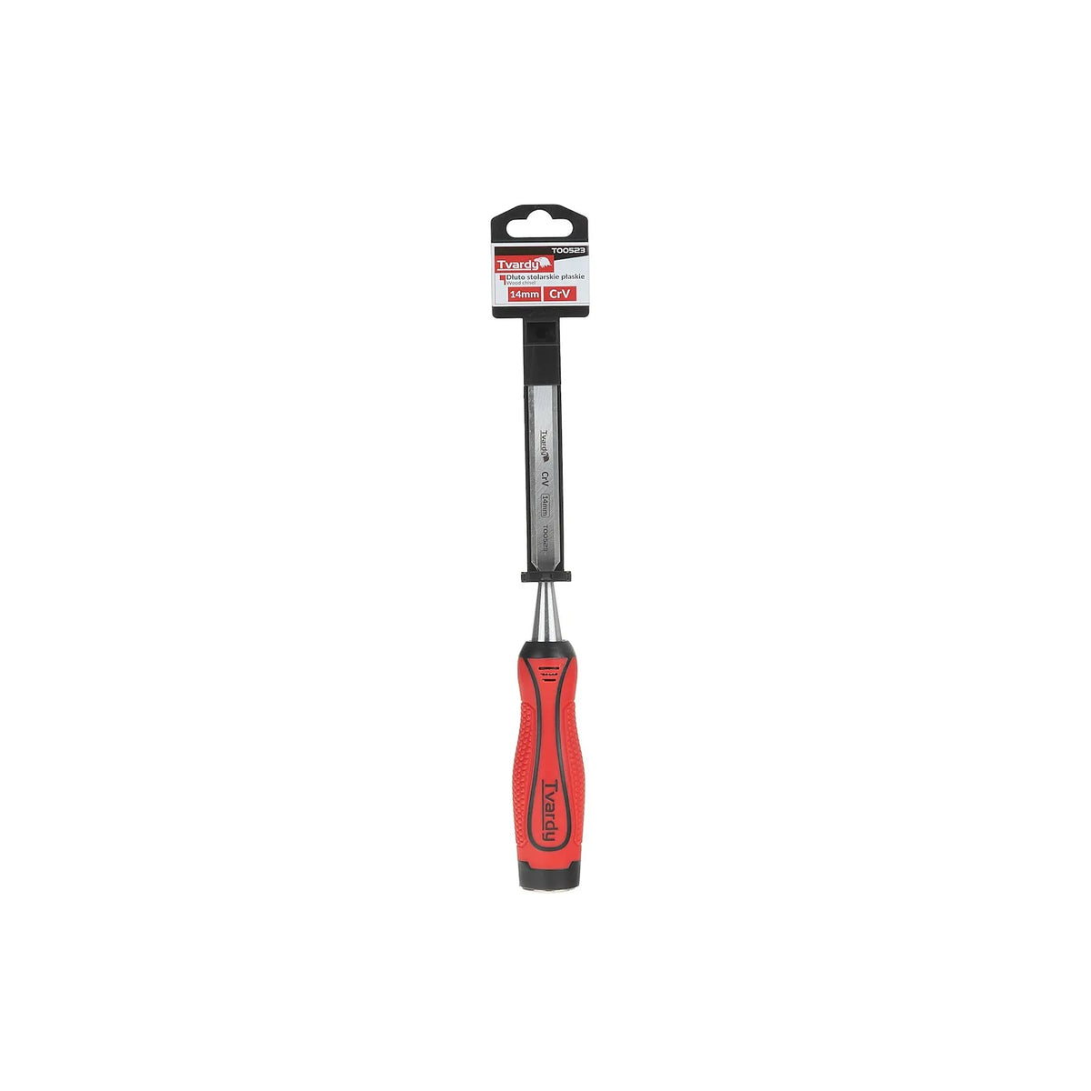 Tvardy Platte beitel CrV 14 mm voor houtbewerking