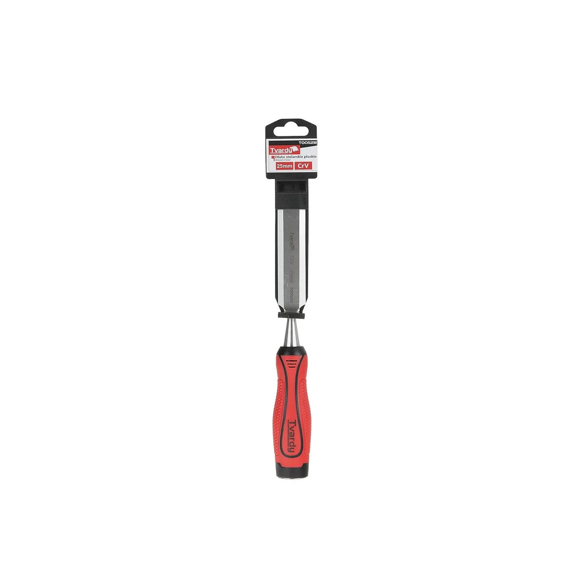Tvardy Beitel plat CrV 25 mm voor houtbewerking