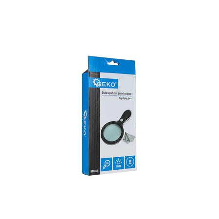 GEKO Loep 88 mm 10x met 18 LED-verlichting