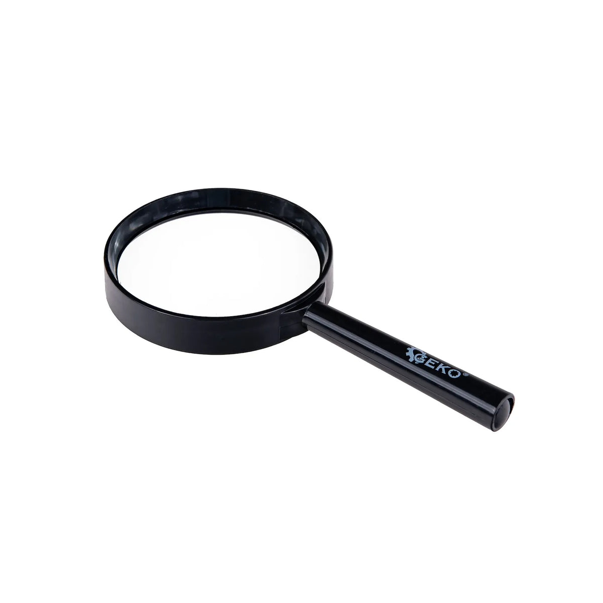GEKO Loep 75 mm 3x dubbele lens zwart