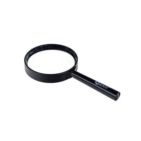 GEKO Loep 75 mm 3x dubbele lens zwart