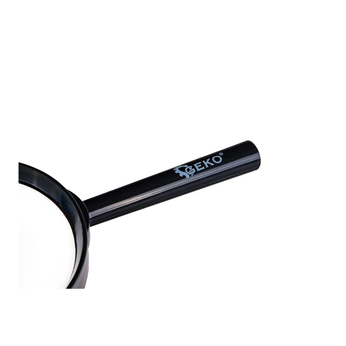 GEKO Loep 75 mm 3x dubbele lens zwart