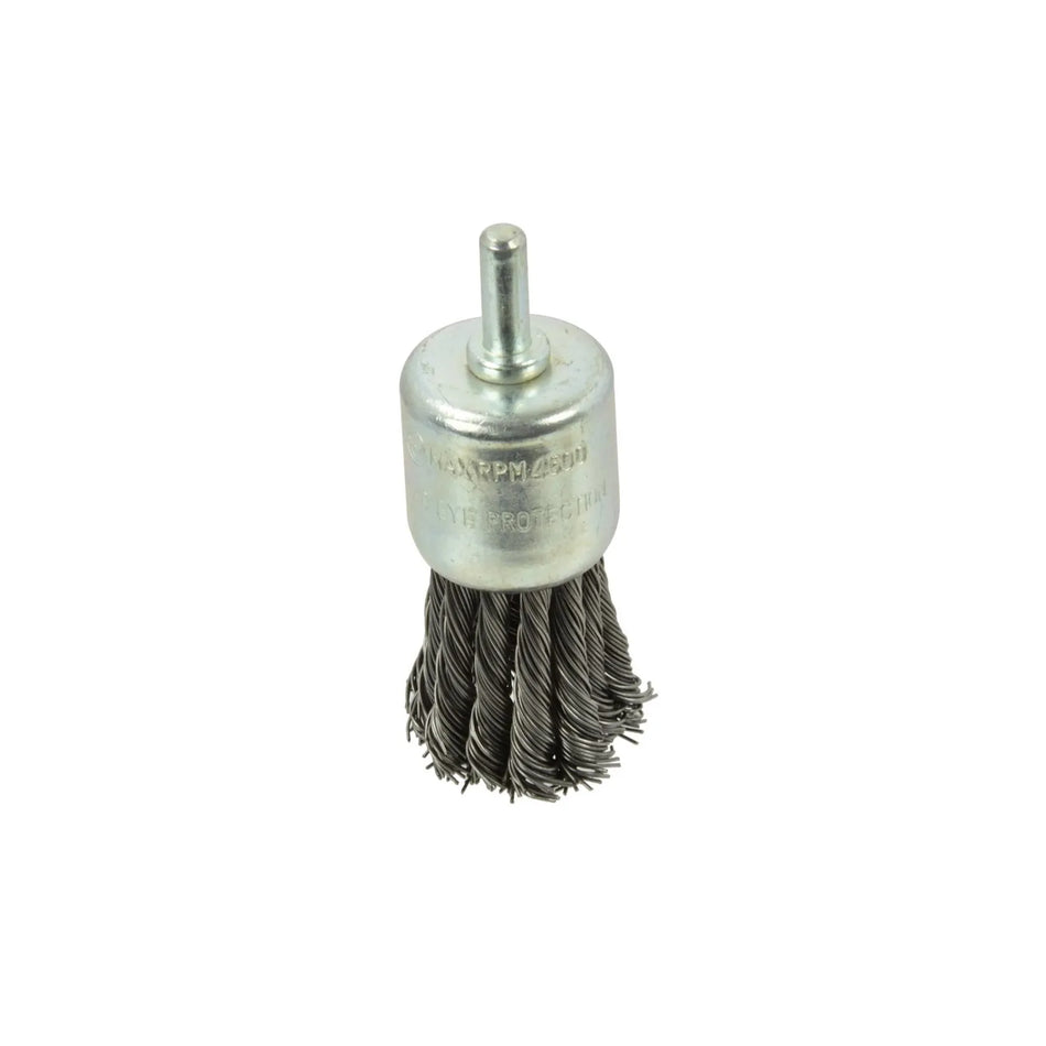  GEKO Komborstel getorde staaldraad 28mm met 6mm stift