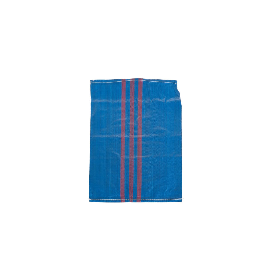 GEKO Polypropyleen geweven zak blauw-rood 50x80 cm 30 kg