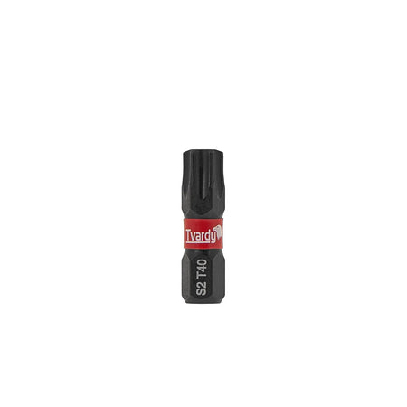 Tvardy Impact bit Torx T40 25 mm S2 set van 10
