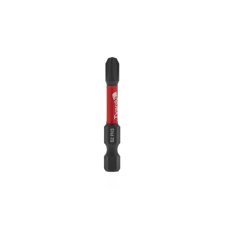 Tvardy Impact bit Philips PH3 50 mm S2 staal