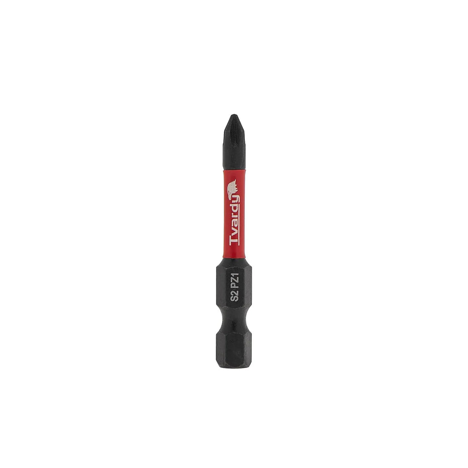 Tvardy Impact bit Pozidriv PZ1 50 mm S2 staal