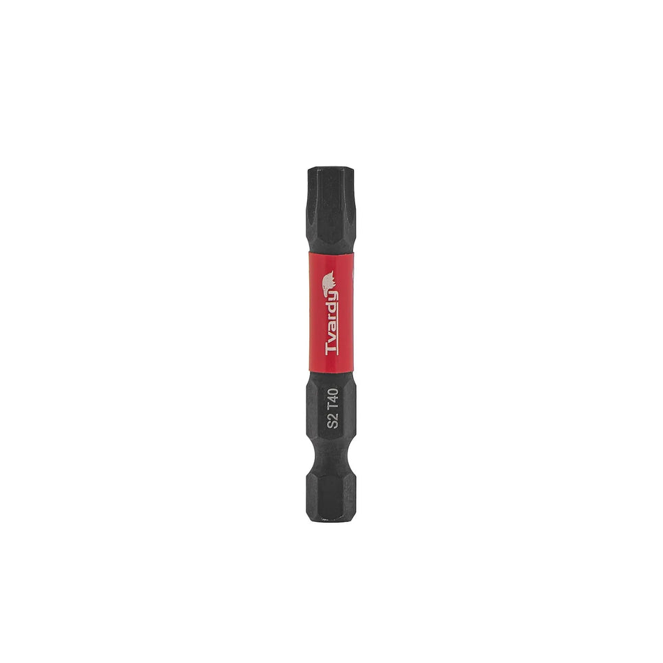 Tvardy Impact Bit Torx T40 50 mm S2 staal