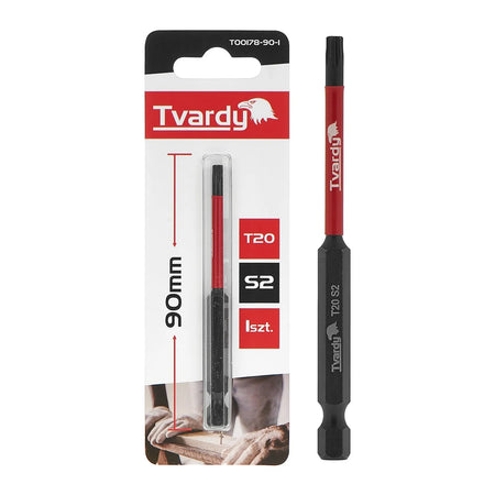 Tvardy Schroefbit Impact T20 90 mm S2