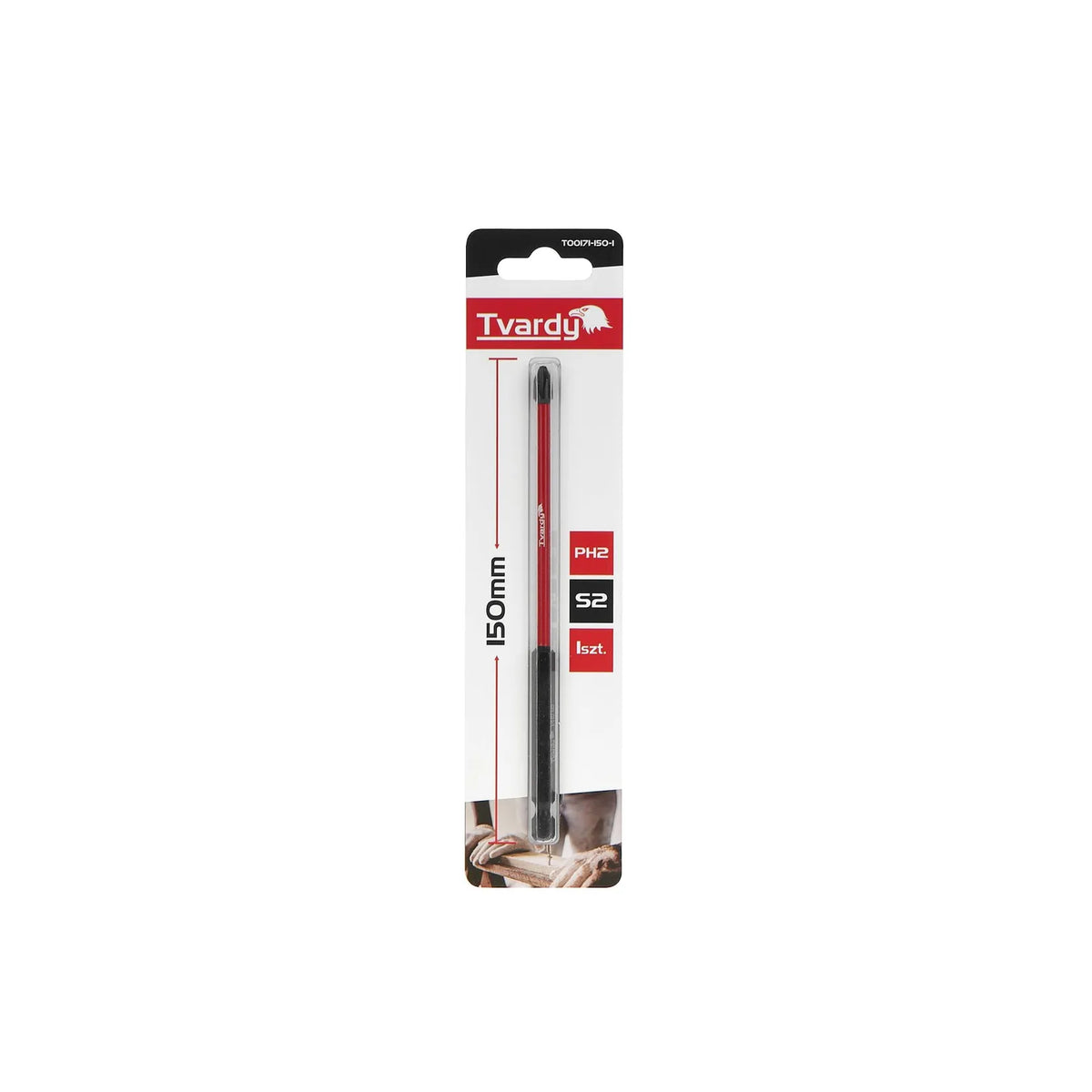Tvardy Impact-bit PH2 150 mm S2 staal