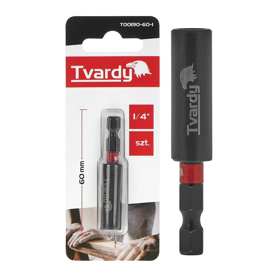 Tvardy Impact-bithouder magnetisch 1/4" 60 mm