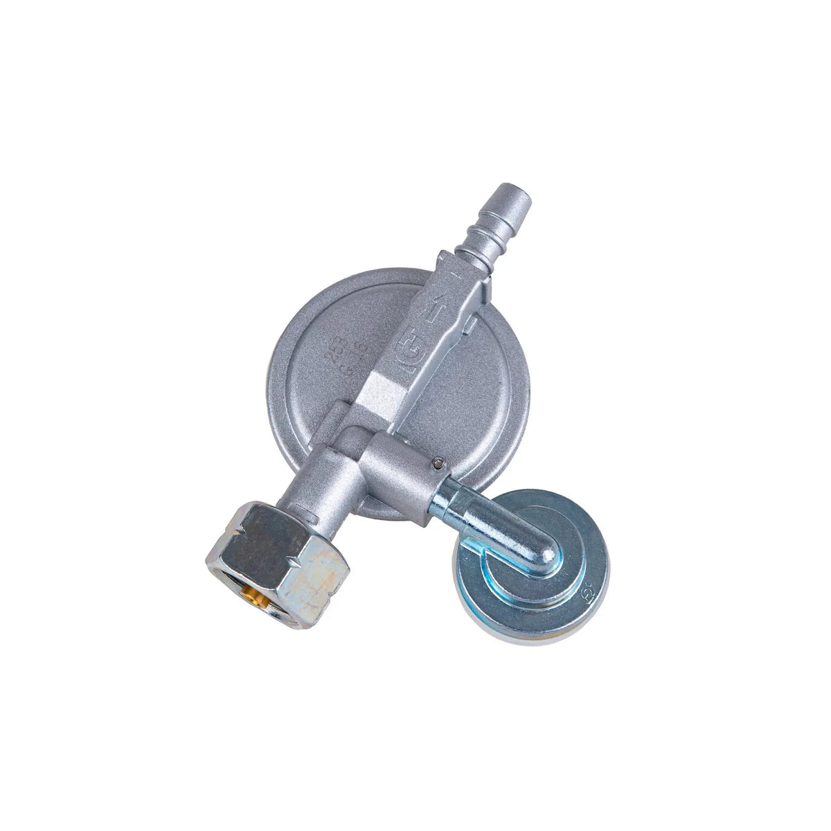 GEKO Gasdrukregelaar met manometer 37mbar 1,5 kg/h propane-butaan