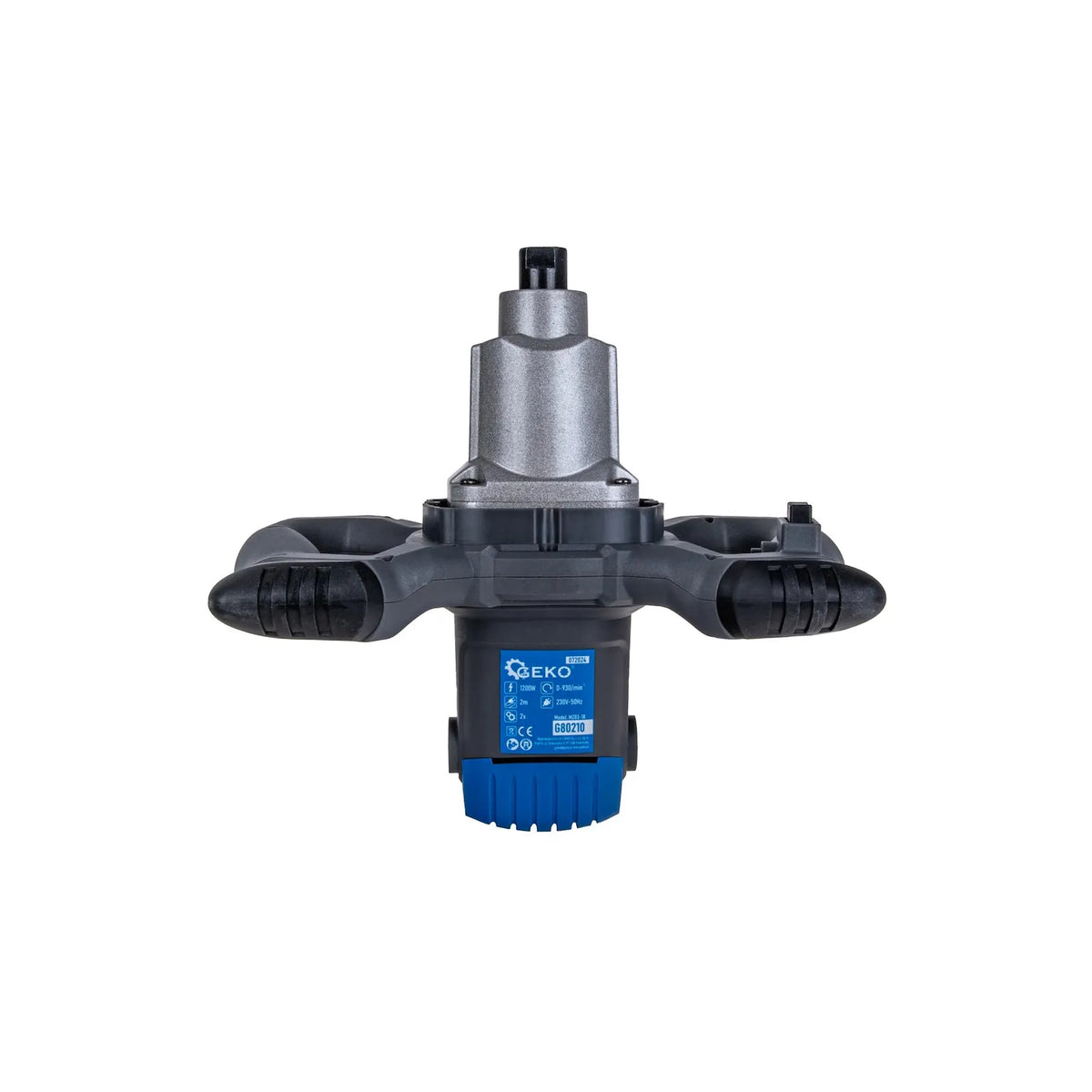 GEKO Elektrische verfmixer 1200 W met extra mengpeddel
