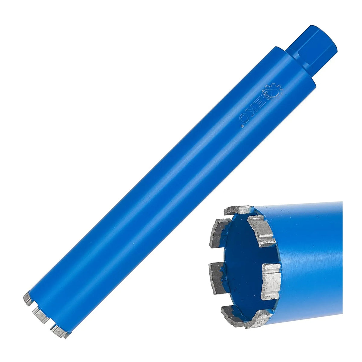 GEKO Diamant kroonboor voor nat en droog boren 72x10x450 mm