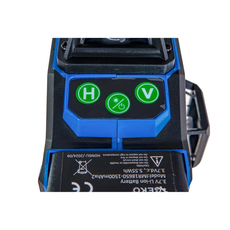 GEKO 4D kruislijnlaser 360 graden met accessoires