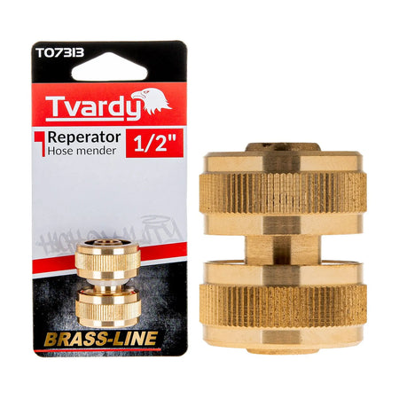 Tvardy Messing slangverbinder 1/2" 82g
