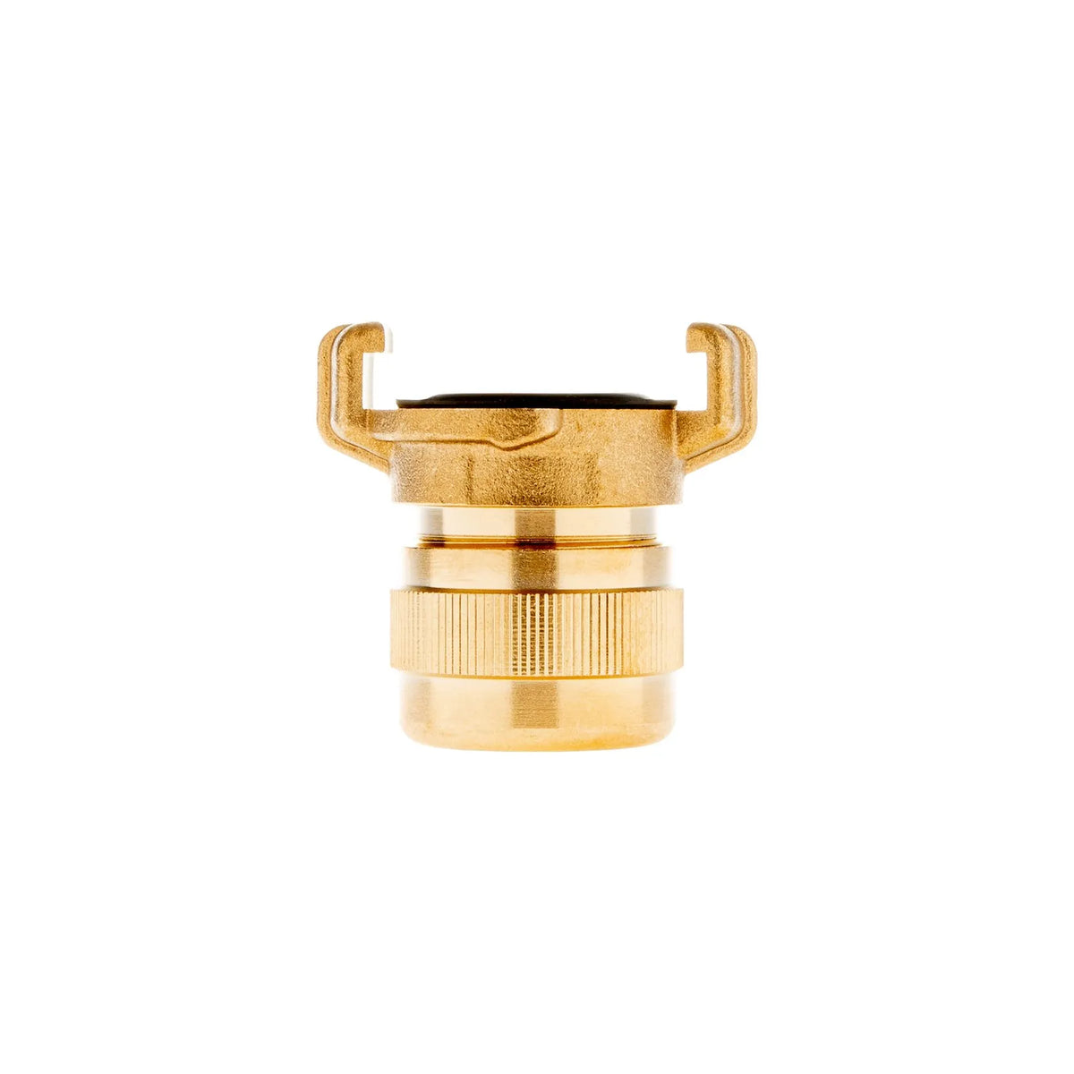GEKO messing koppeling voor 3/4" tuinslang met GEKA aansluiting