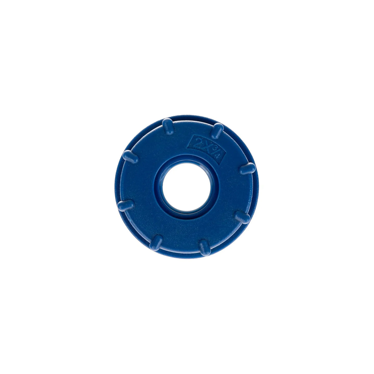 GEKO IBC adapter met S60x6 moer en 3/4" binnendraad