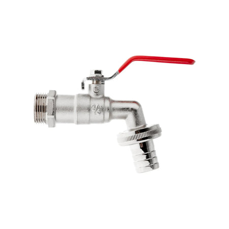 GEKO IBC-set tap 3/4" met 3/4" buitendraad en 3/4" slanguitgang