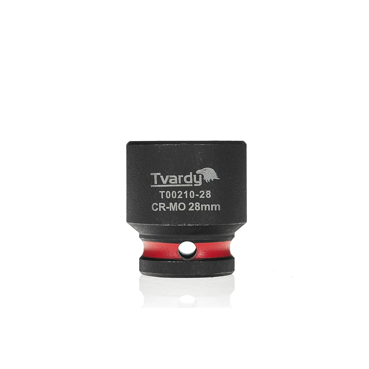 Tvardy Slagmoerdop 1/2" 6-Kant 28 mm CR-MO kort