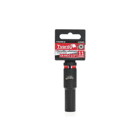 Tvardy Impactdop Lang 1/2" 6PT 11 mm CR-MO