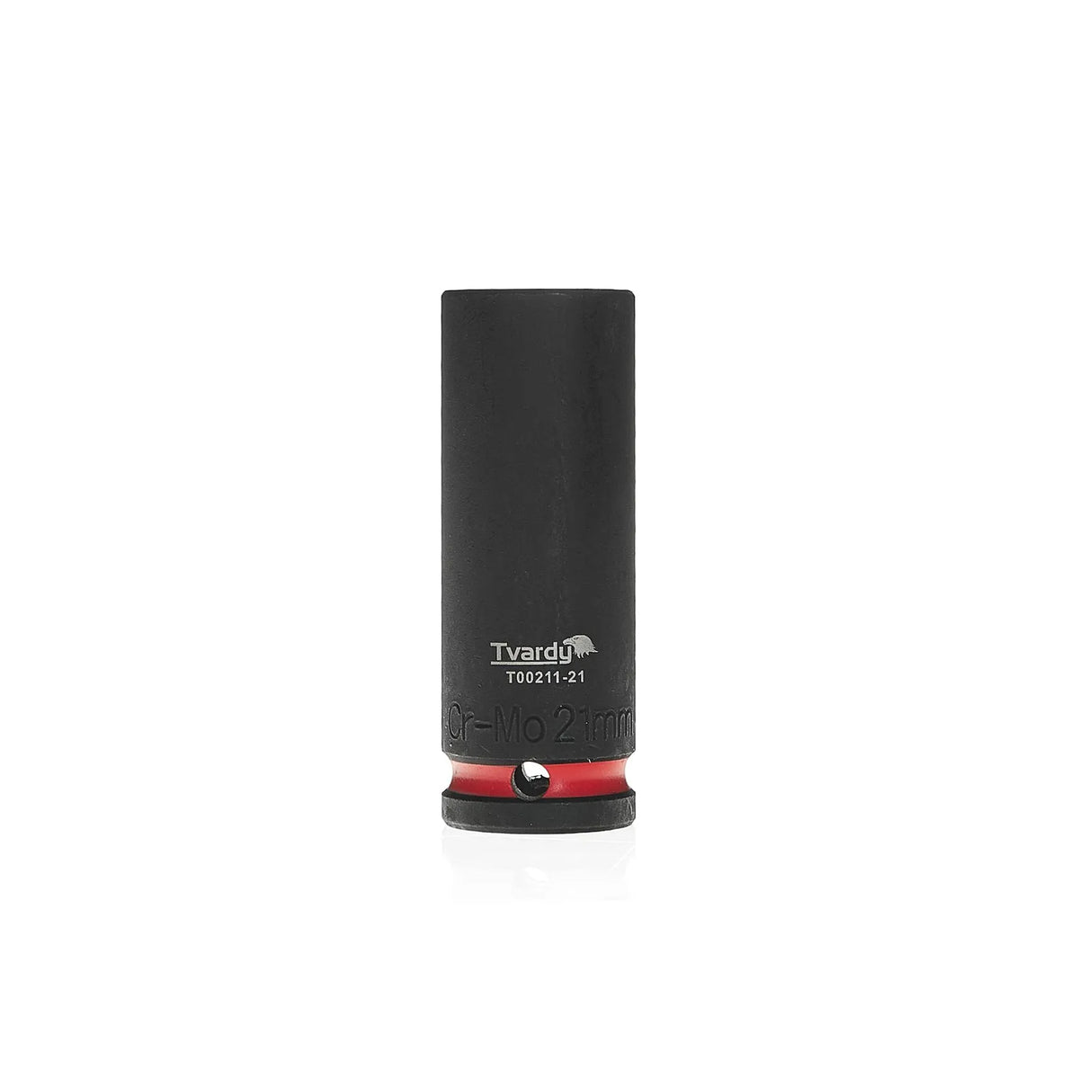 Tvardy Impactdop lang 1/2" 6-kant 21 mm CR-MO