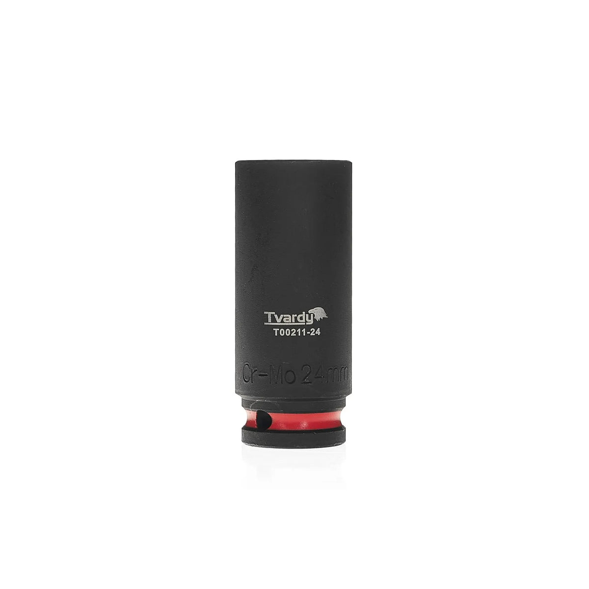 Tvardy Impactdop lang 1/2" 6-zijdig 24 mm CR-MO