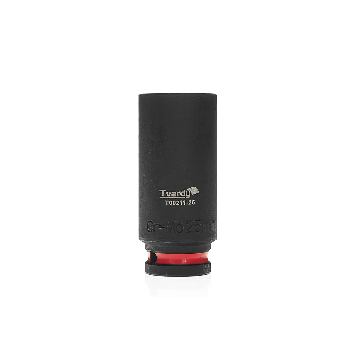 Tvardy Impactdop lang 1/2" 6-zijdig 25 mm CR-MO
