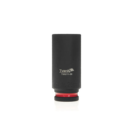 Tvardy Impactdop lang 1/2" 6-zijdig 26 mm CR-MO
