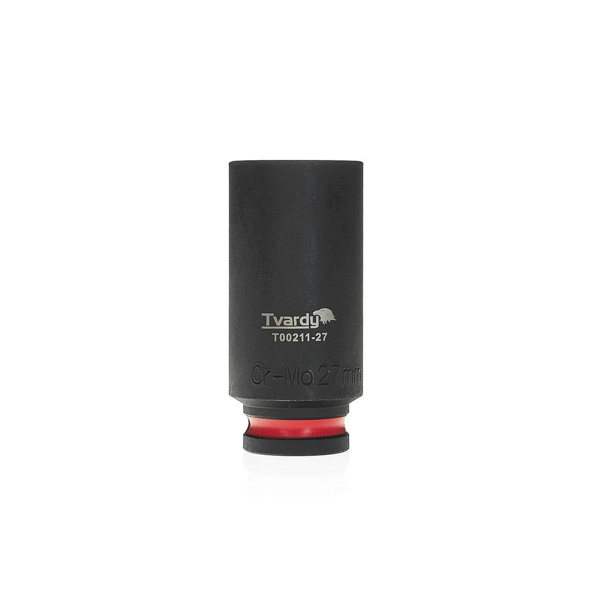 Tvardy Impactdop lang 1/2" 6-zijdig 27 mm CR-MO