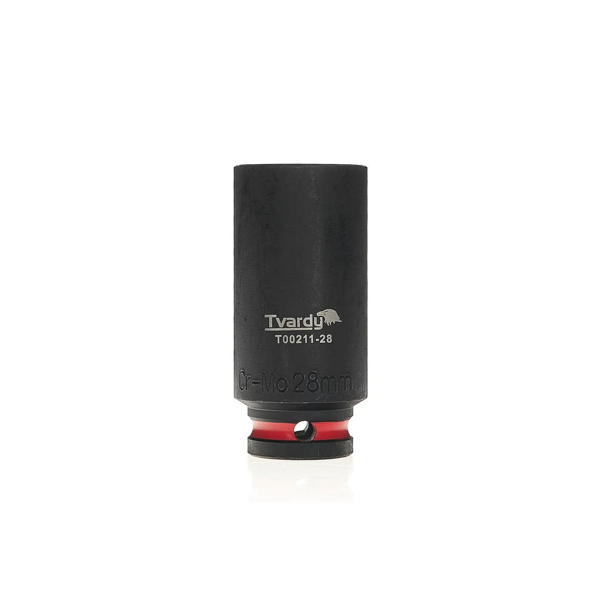 Tvardy Impactdopsleutel lang 1/2" 6PT 28 mm CR-MO
